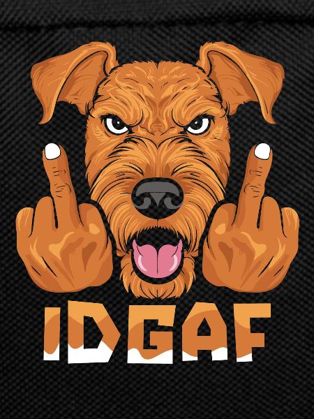 Airedale Terrier Idgaf