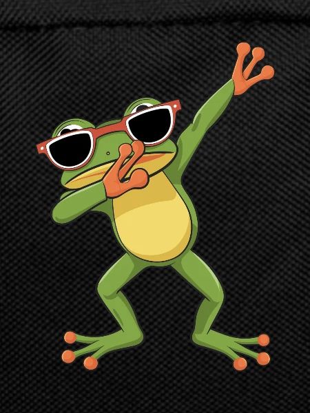 Cool Dancing Frog With Sunglasses