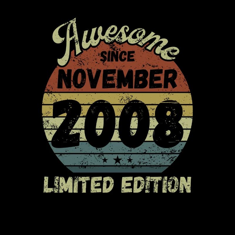 Awesome since November 2008 - Geburtstag