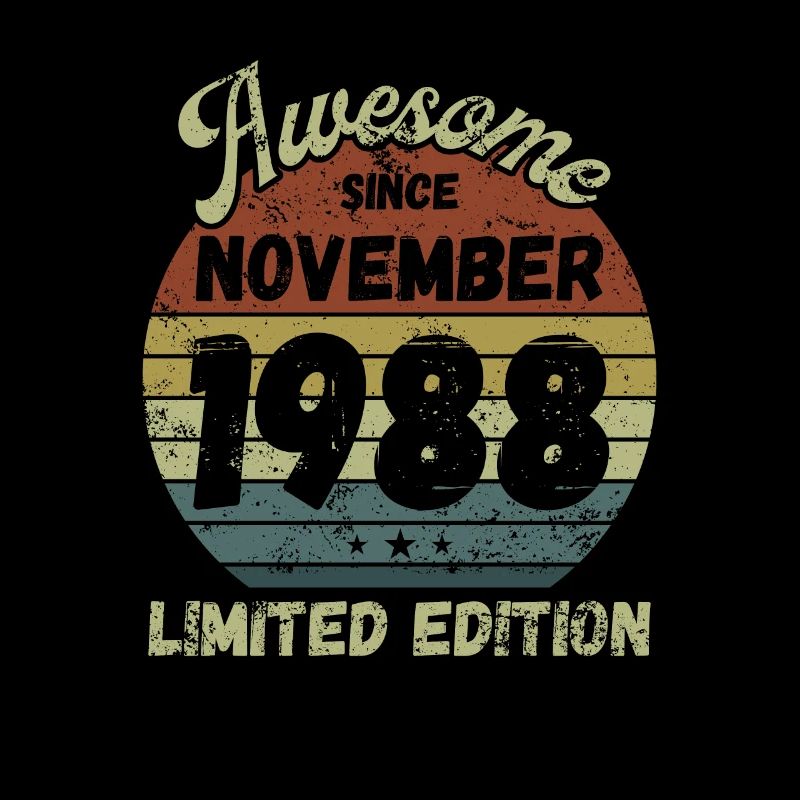 Awesome since November 1988 - Birthday
