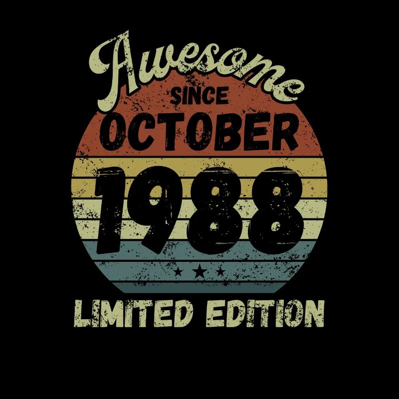 Awesome since October 1988 - Birthday
