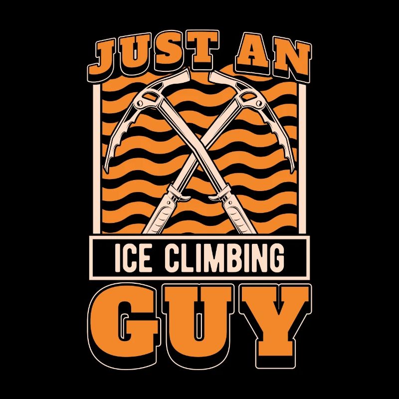 Eisklettern Just An Ice Climbing Guy