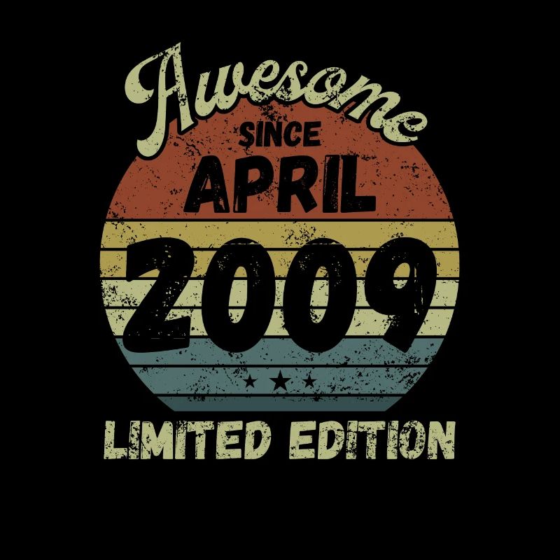Awesome since April 2009 - Geburtstag