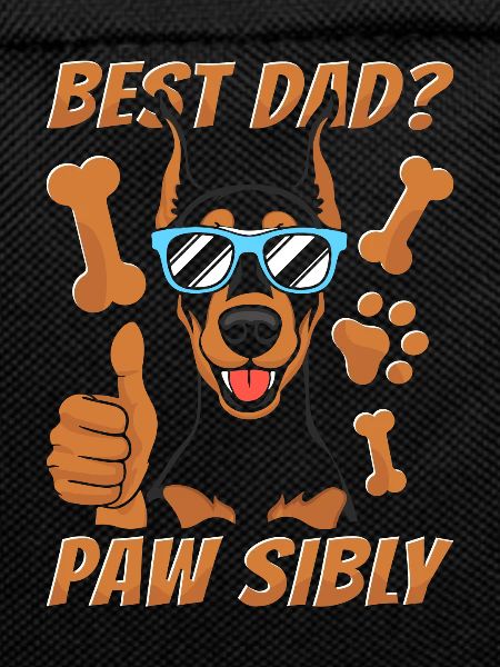 Dobermann Vater Best Dad Pawsibly