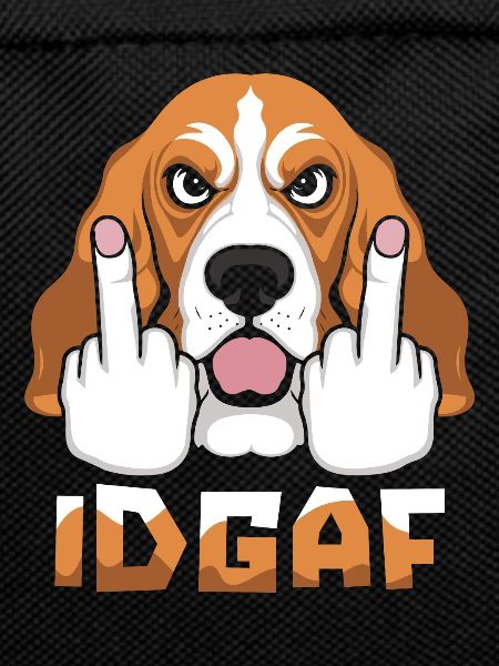 Bassett Dog Idgaf