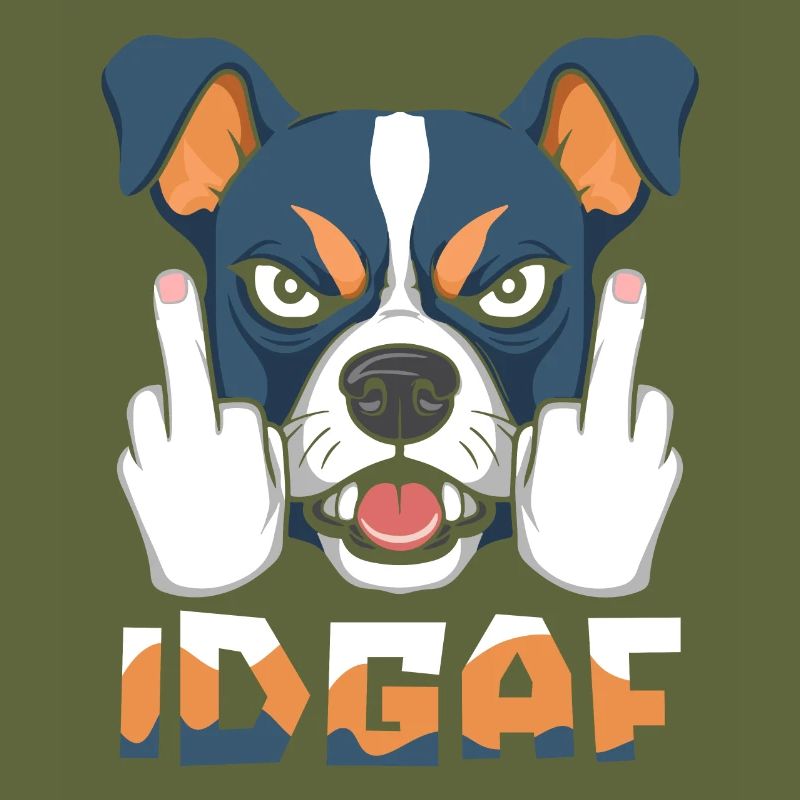 Australian Cattledog Idgaf