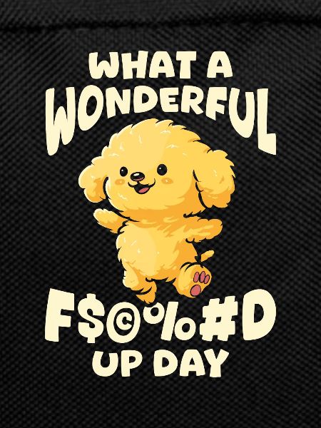 Golden Doodle Fucked Up Day