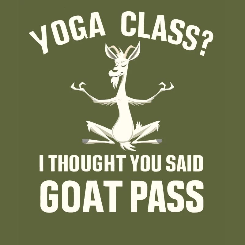 Yoga-Kurs oder Ziegenpass