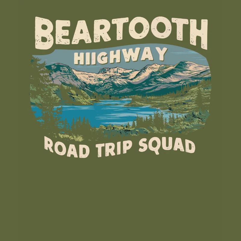 Beartooth Highway Road Trip Squad