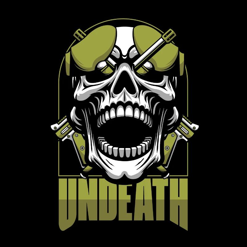 Paintball Crâne Mort-Mort