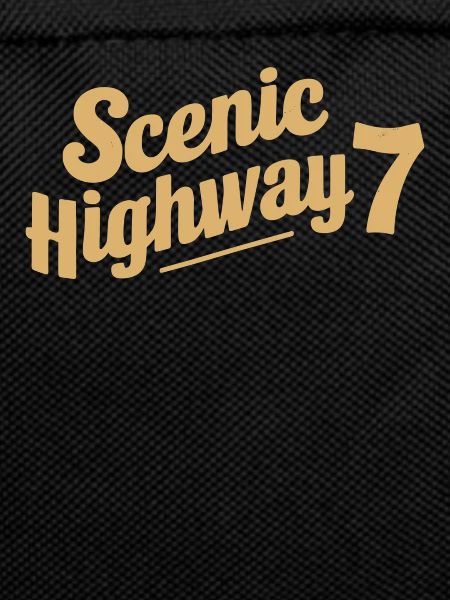 Scenic Highway 7 lettering