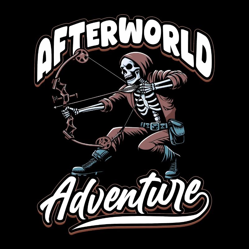 Bow Hunting Bow Hunter Skeleton