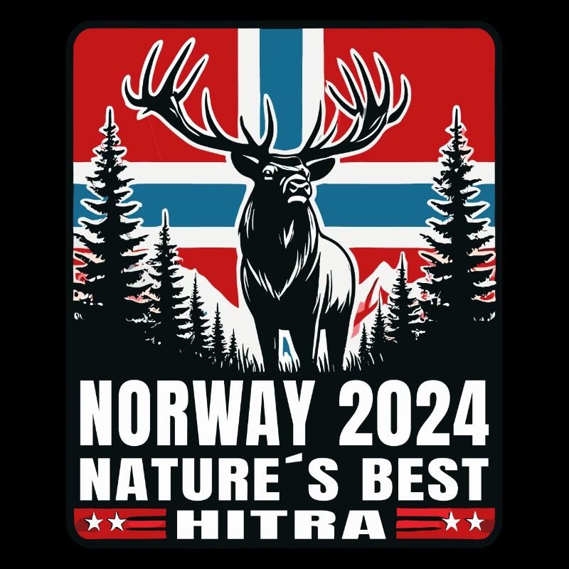 Norway 2024 Deer Moose Nature Hitra