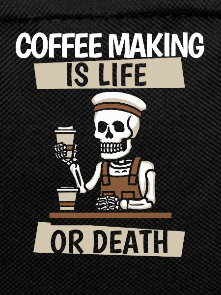 Barista Coffee Skeleton