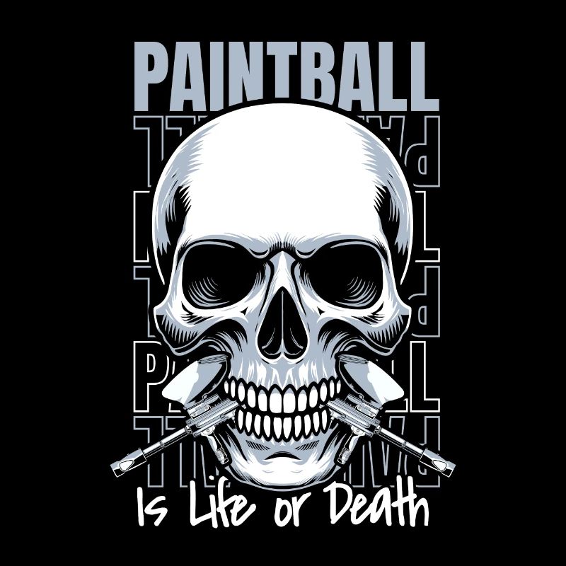 Crâne de paintball