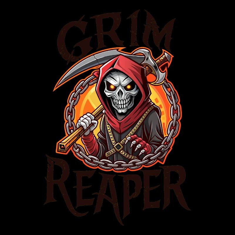 SCHÄDEL, SENSENMANN