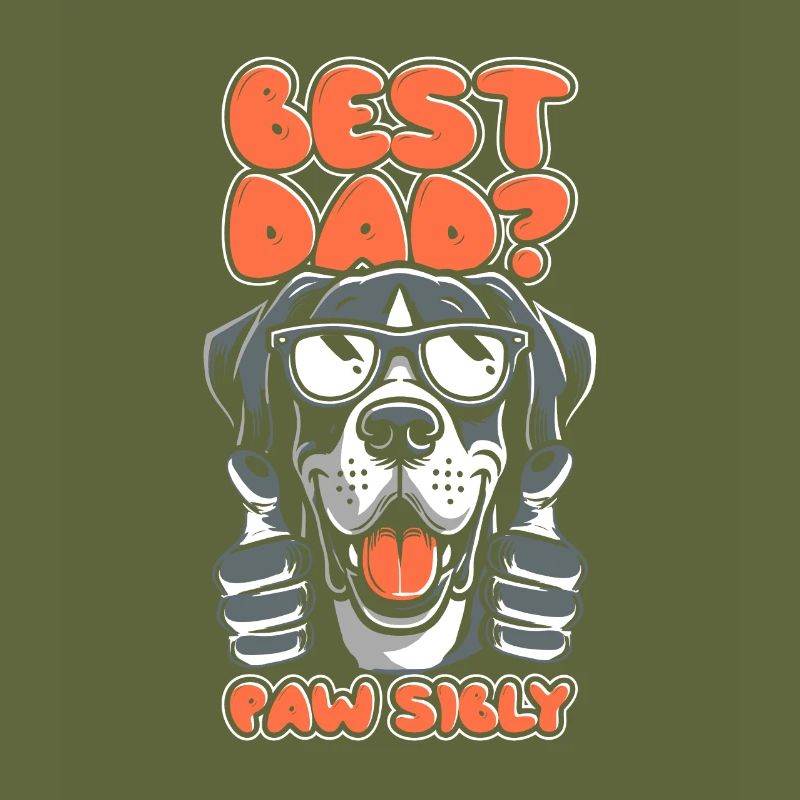 Great Dane Father Best Dad Pawsibly