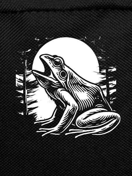 Frog Toad Moon Howling