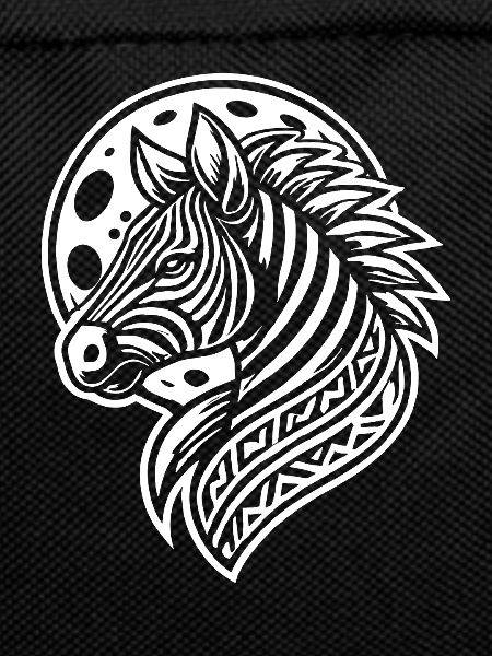 Zebra Moon Phases