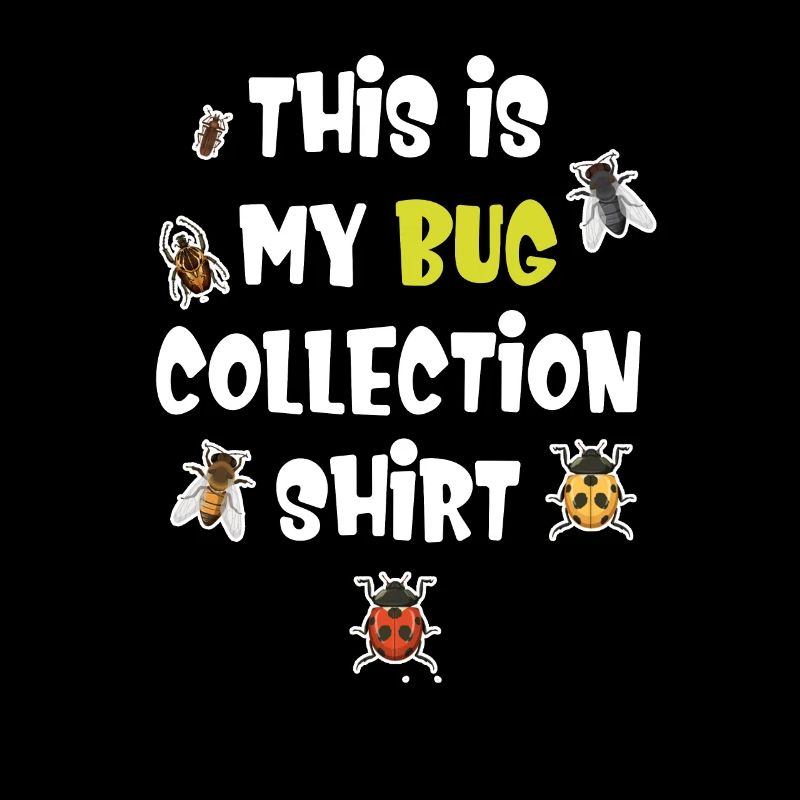Ceci est ma chemise de collection entomologiste