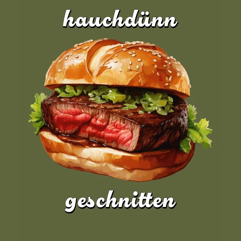 STEAK wafer-thin sliced