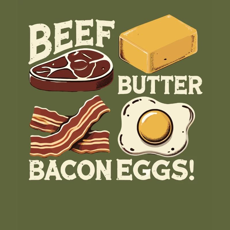 Rindfleisch Butter Speck Egs Fleischfresser Lustiges Fleisch BBQ
