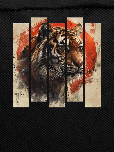 80s Retro Japanese Tiger