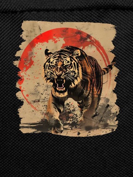 80s Retro Japanese Tiger