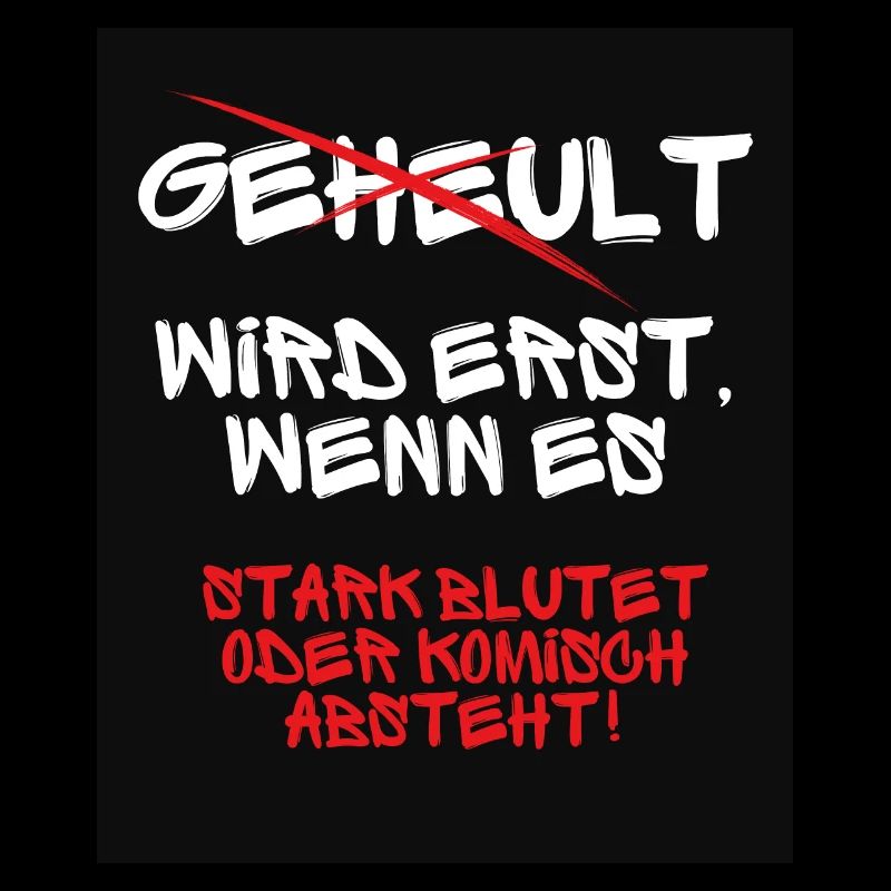 Geheult wird nicht