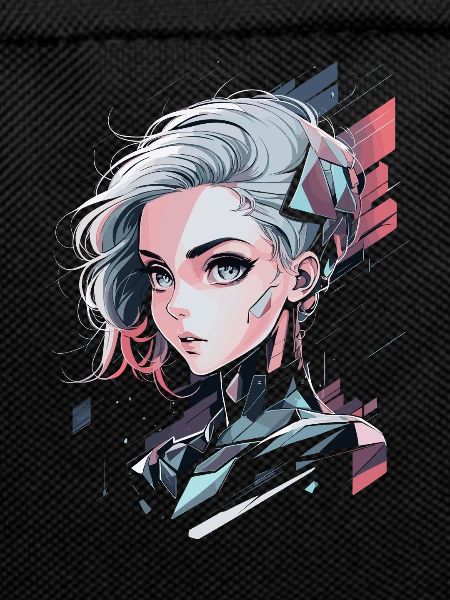 Futuristic Cyberpunk Warrior