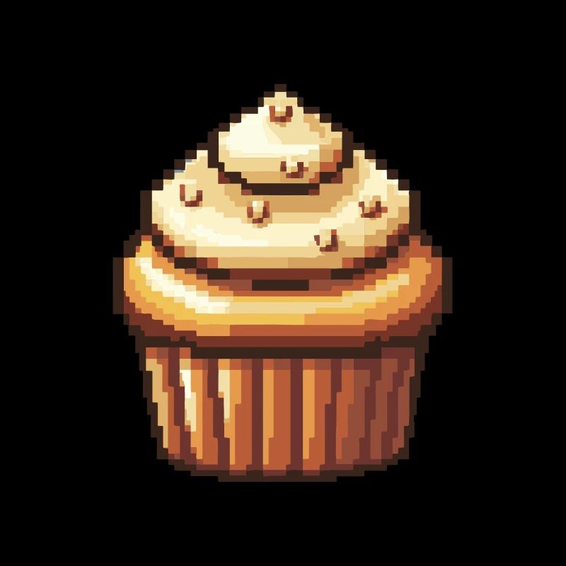 Cupkake Pixel Gamer Cake