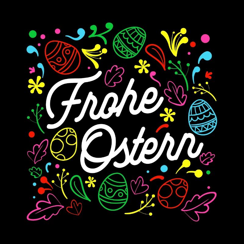 Frohe Ostern Geschenk Oster Spruch Ostern