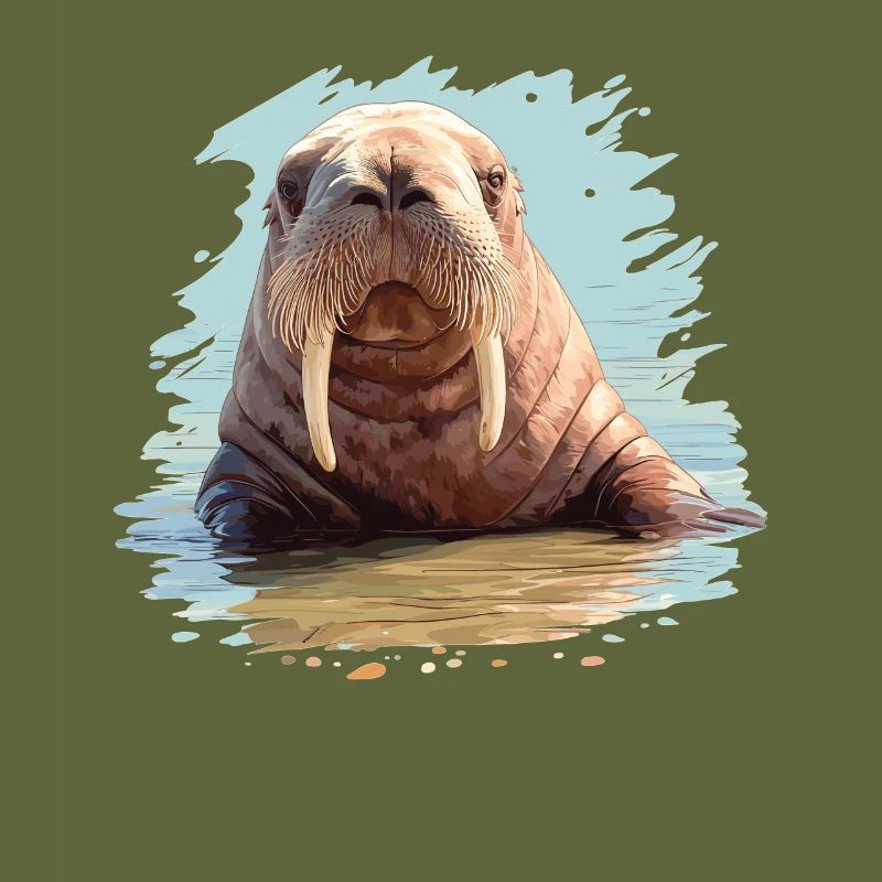 Walrus Walrosse Walross