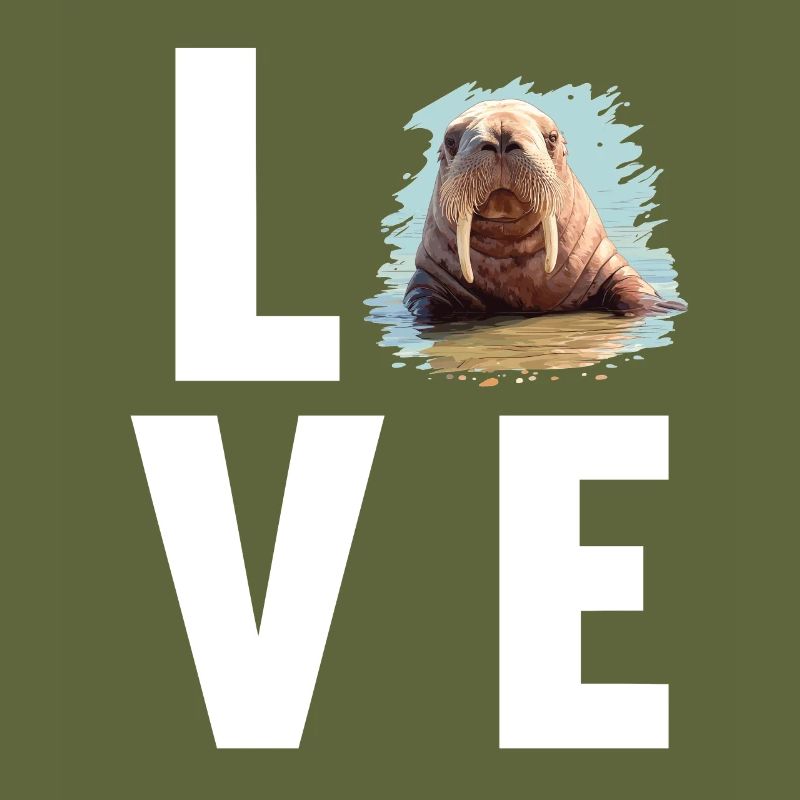 Walrus Walrosse Walross