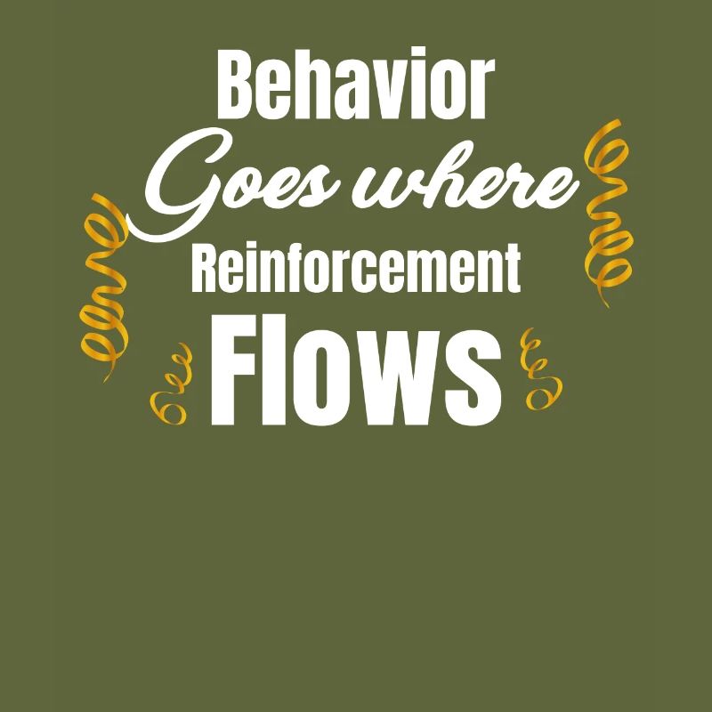 Gesch behavior goes where reinforcement flows