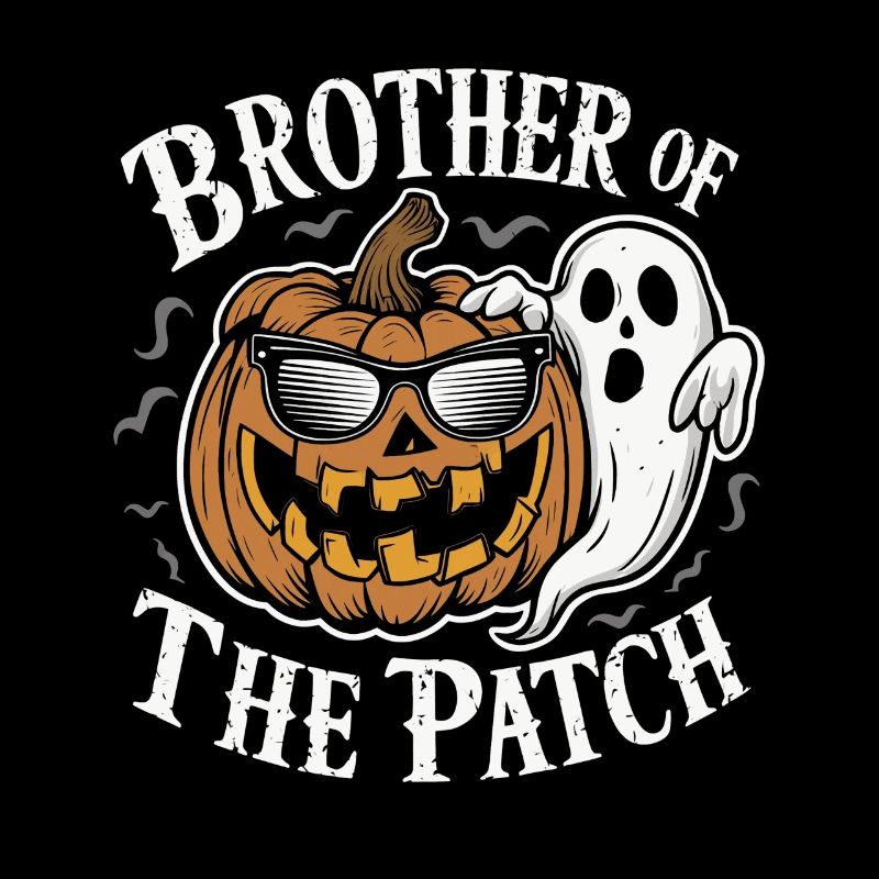 Frère du patch Style d’Halloween