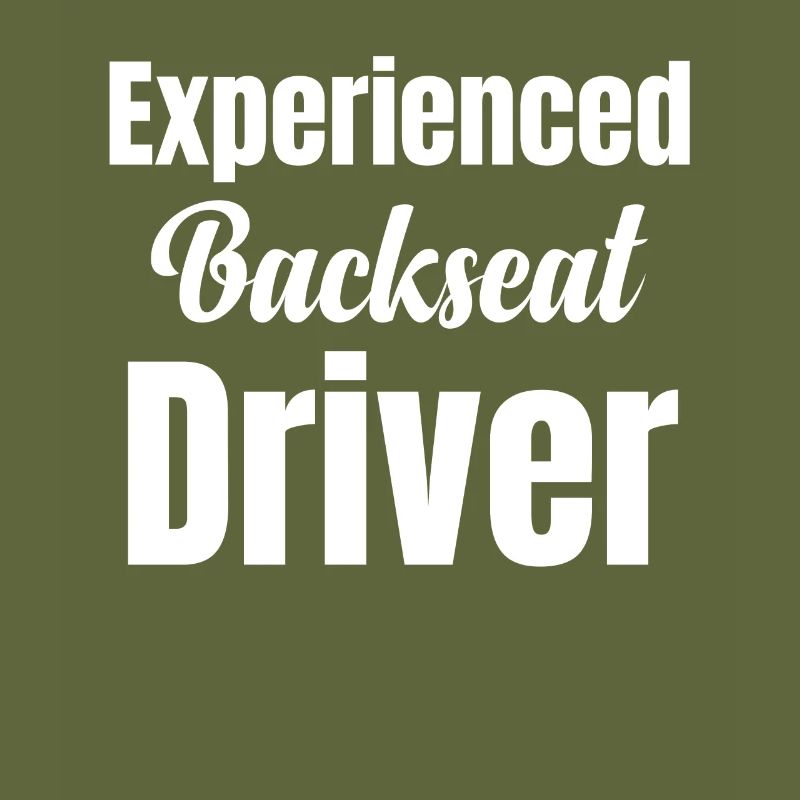 driver in the back , because sometimes you have a