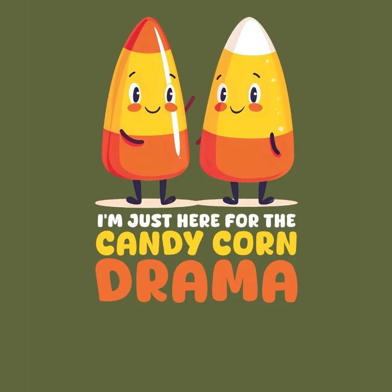Candy Corn Je suis juste là pour le drame Candy Corn