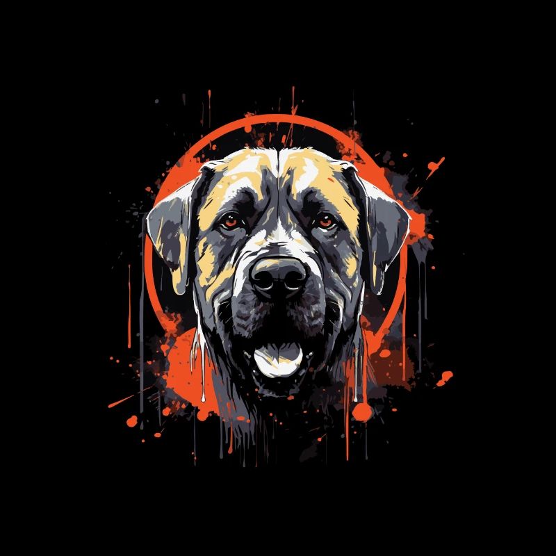 Portrait de chien Kangal