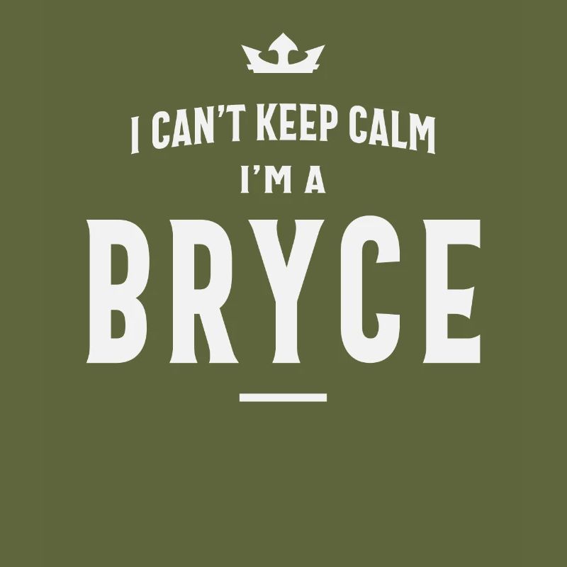 Personalized Name Bryce