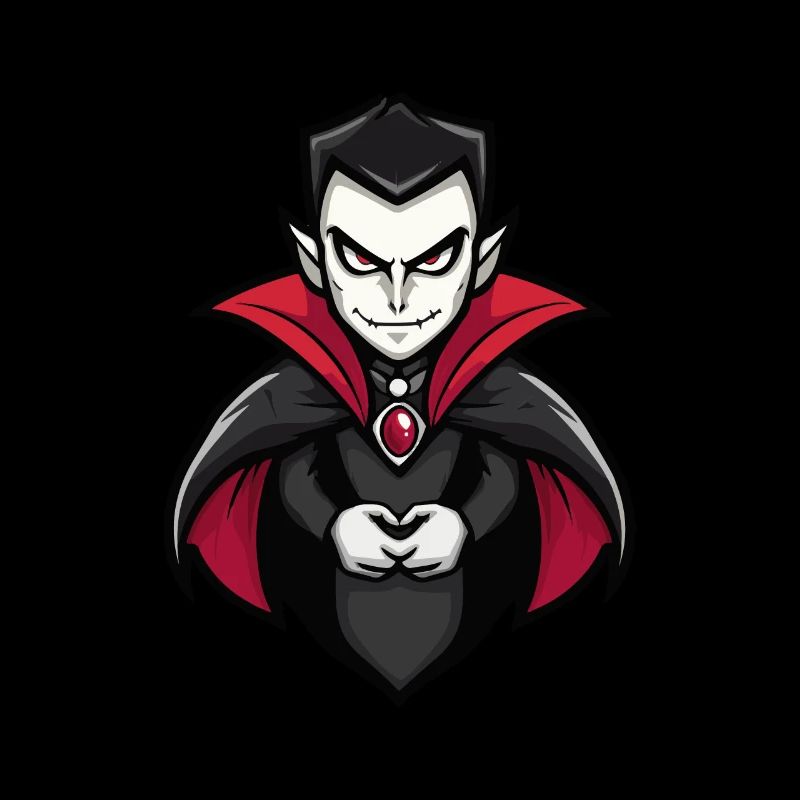 Vampir Halloween Comic