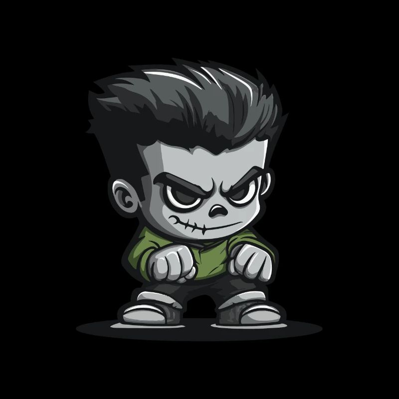 Zombie Halloween Comic