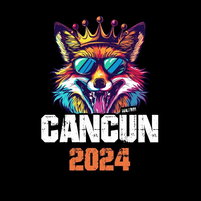 Cancun 2024 Vacation Fox