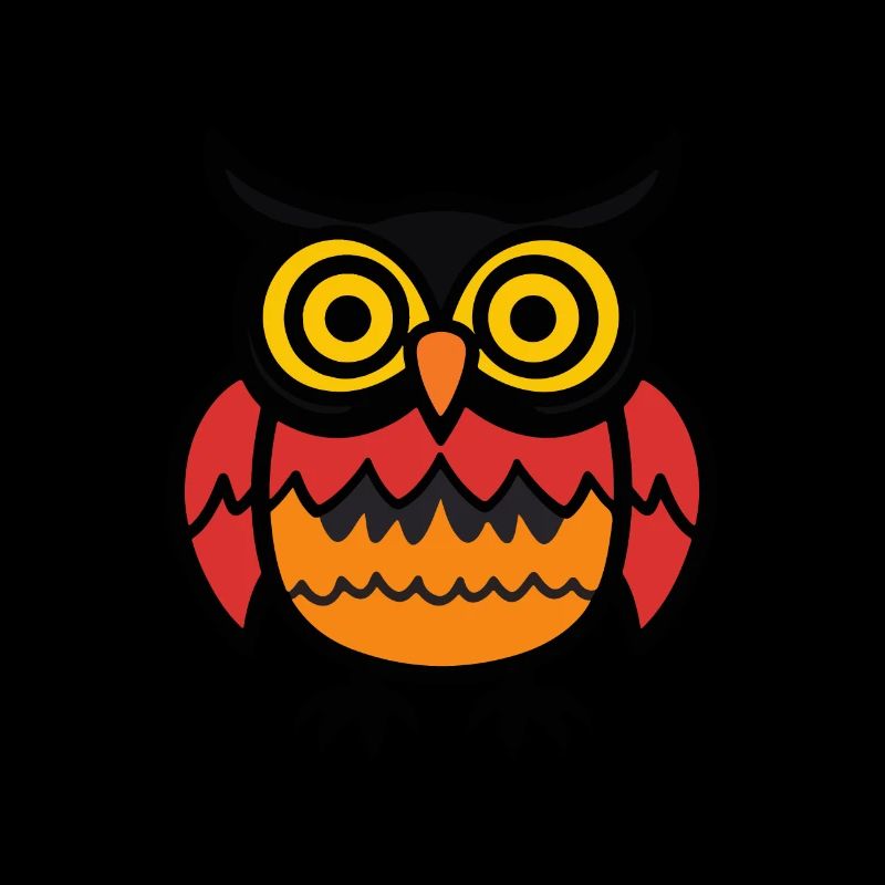 Owl Halloween Comic Funny