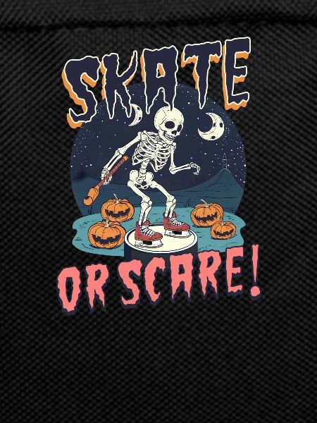 Halloween Eishockey Schlittschuh oder Schrecken!