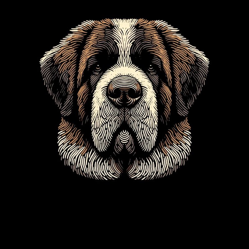 Empreinte digitale du Saint-Bernard
