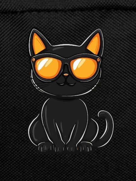 Cat Halloween Cat Cool