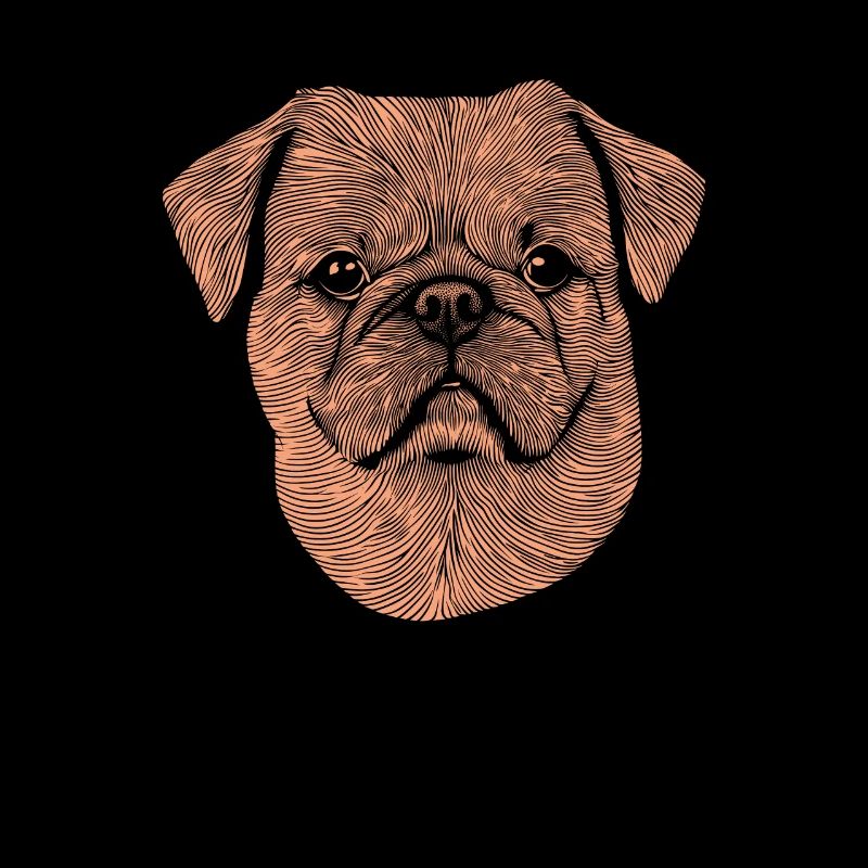 Pekingese fingerprint