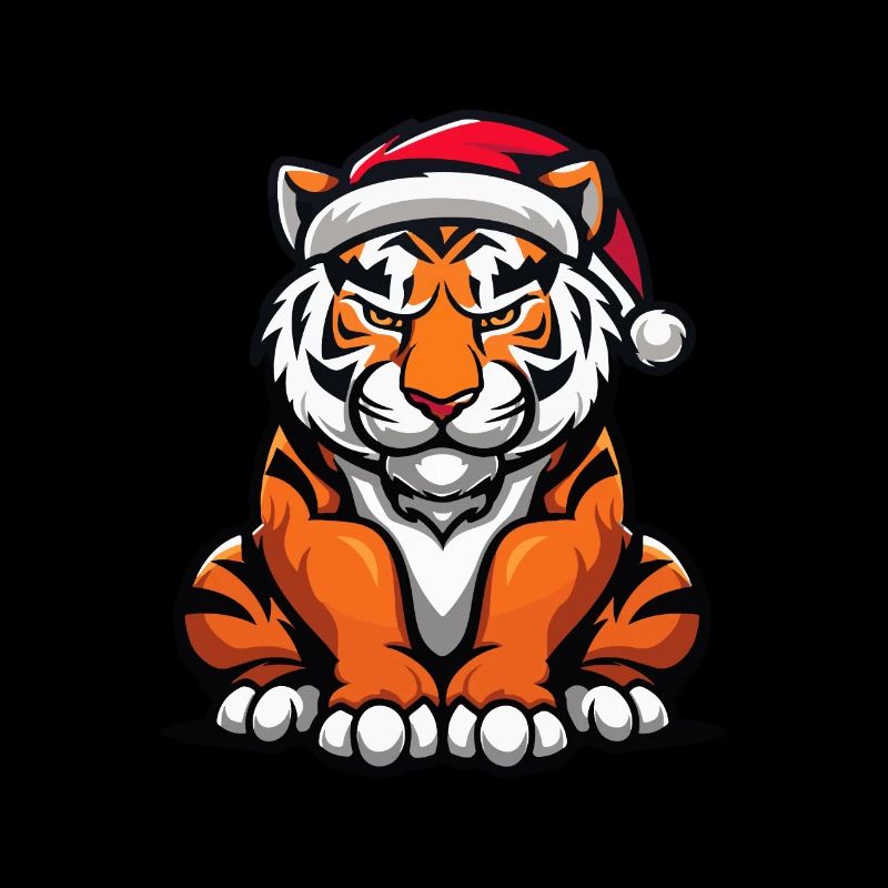 Tiger Christmas