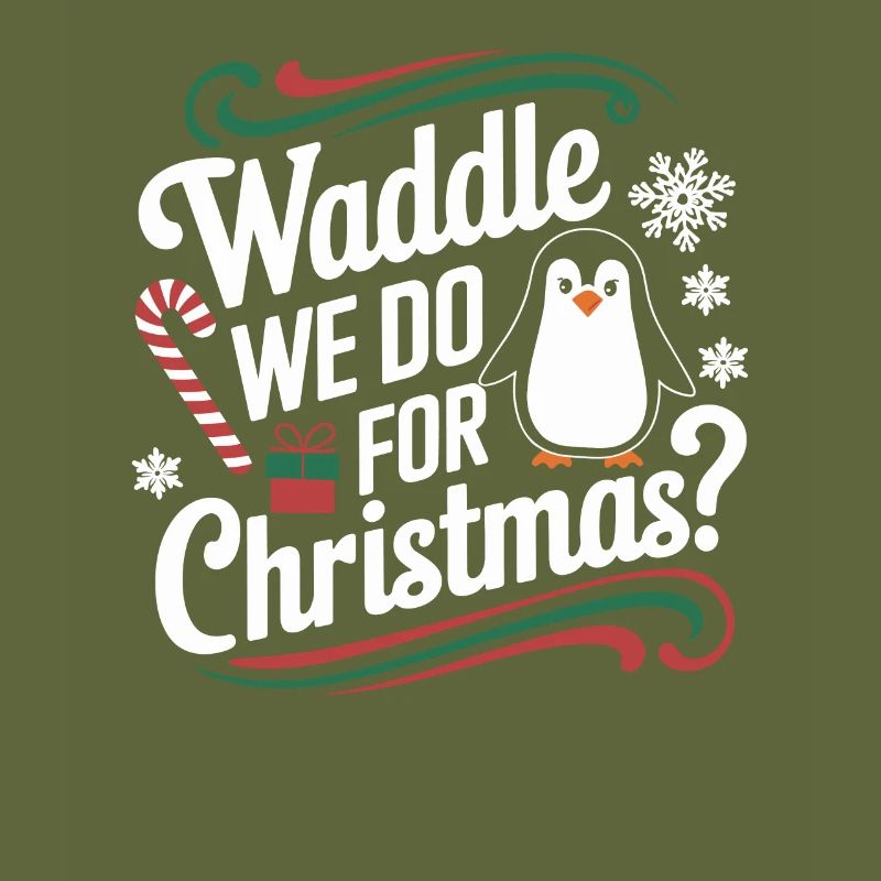 Pingouin Noël Waddle que nous faisons pour Noël